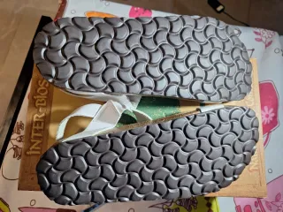 Chanclas Inter-Bios Piel Blancas