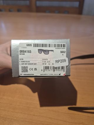 Gafas de Sol Ray-Ban Negras y Marrones