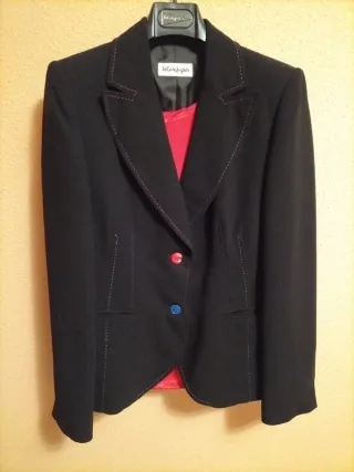 Americana Negra El Corte Inglés