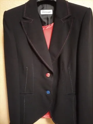 Americana Negra El Corte Inglés