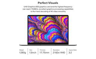 Portátil Chuwi gemibook 13 pulgadas