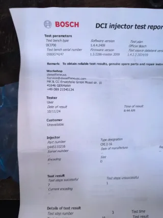 Inyectores BMW 320 D 150cv Reparados en Alemania