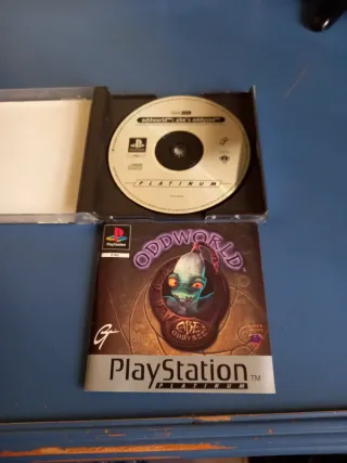 Oddworld: Abe's Oddysee PS1 PAL España