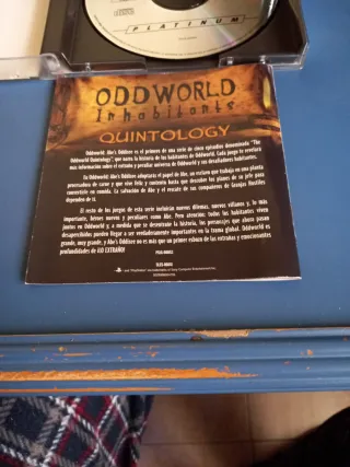 Oddworld: Abe's Oddysee PS1 PAL España