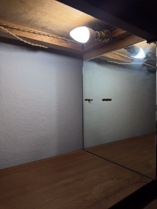 Recibidor Antiguo Madera con Luz