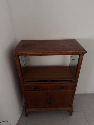 Recibidor Antiguo Madera con Luz