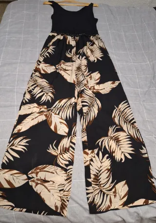 Mono Shein estampado hojas Talla L