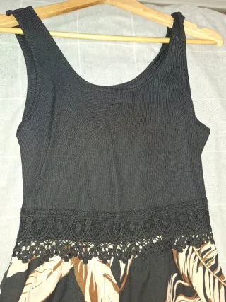 Mono Shein estampado hojas Talla L