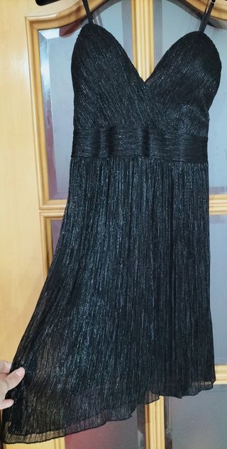 Vestido corto fiesta negro