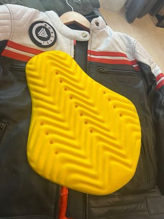 Chaqueta de piel para moto