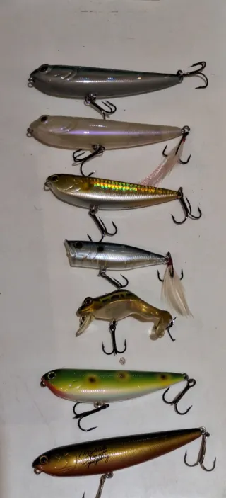 Lote se señuelos primeras marcas