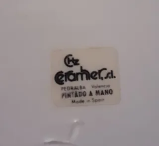 Caja Joyero Cerámica Ceramer pintada a mano