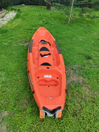 Kayak 3 plazas naranja