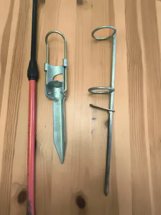 Soportes para cañas de pescar NO ENVIO SOLO MADRID