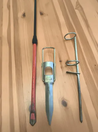 Soportes para cañas de pescar NO ENVIO SOLO MADRID