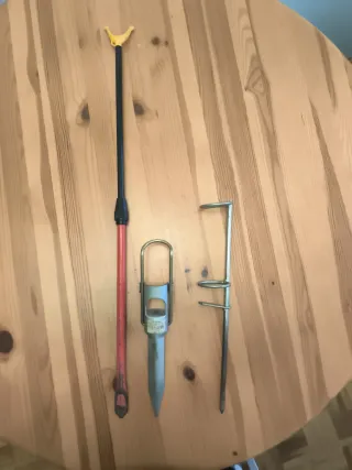 Soportes para cañas de pescar NO ENVIO SOLO MADRID