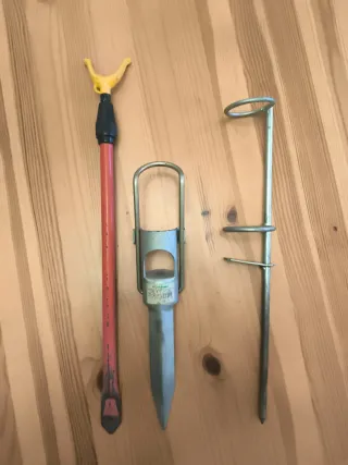 Soportes para cañas de pescar NO ENVIO SOLO MADRID