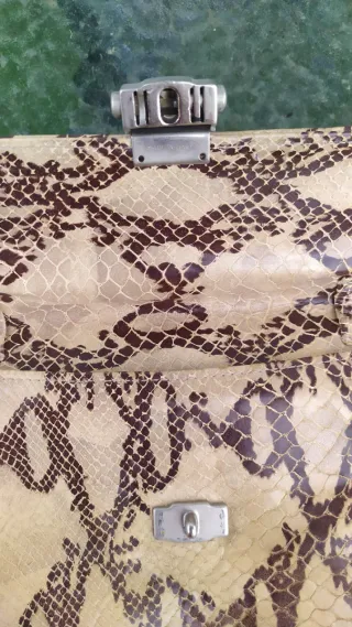 Bolso Carla Sade Piel Serpiente