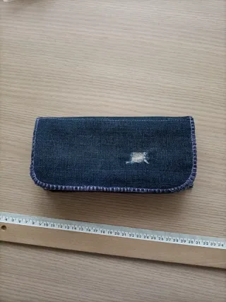 Cartera vaquera artesanal con estrella