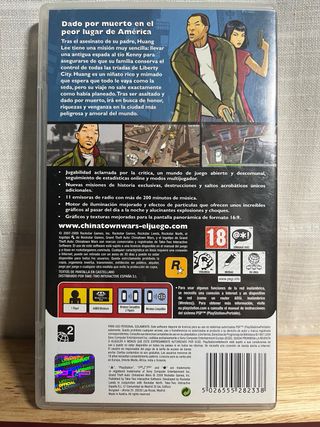 Juego PSP Grand Theft Auto Chinatown Wars