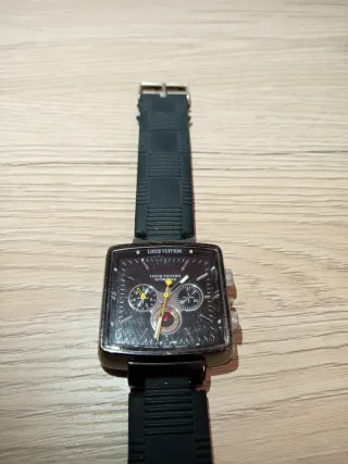 Orologio Uomo Quadrato Nero