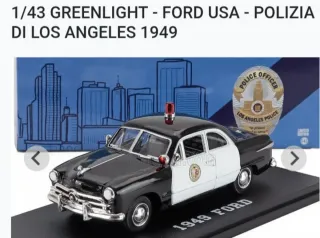 Modellini 1:43 Ford USA Polizia 1949