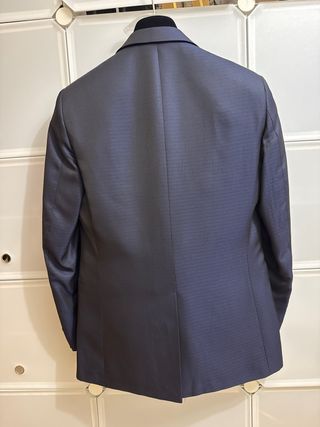 Traje de novio azul marino talla 39