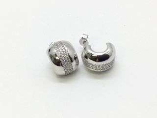 Pendientes Plata 925mm Circonita
