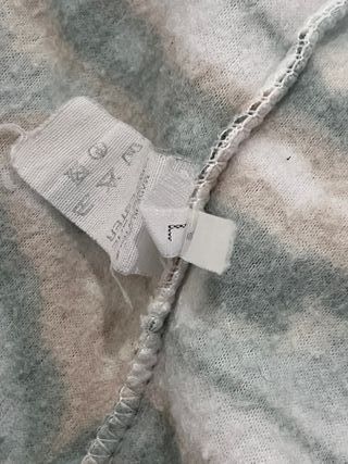 Vintage Patterned Fleece Jacket - Size L - Retro