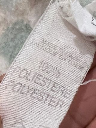 Vintage Patterned Fleece Jacket - Size L - Retro