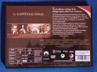 El padrino 3 en DVD