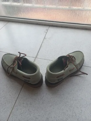 Zapatos náuticos SNIPE verde oliva