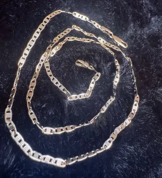 Cadenas de oro laminado con cruces