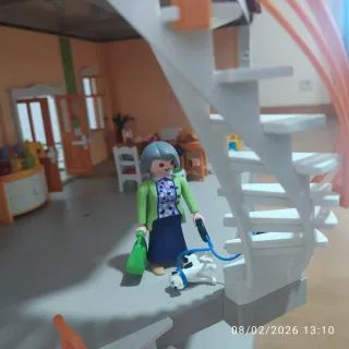 Casa Playmobil 5302 con todo lo que ves en la foto