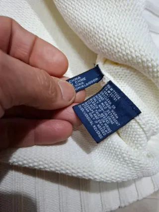 Tommy Hilfiger Maglione Taglia M Bianco