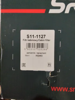 Filtro habitáculo Mitsubishi Carisma 1.9