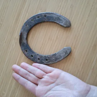 Herradura antigua auténtica