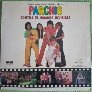 Vinilo Parchís Contra el Hombre Invisible BSO