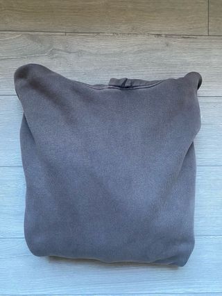 Felpa oversize marrone