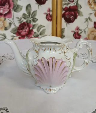 Conjunto café porcelana antiguo