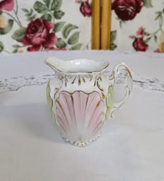 Conjunto café porcelana antiguo