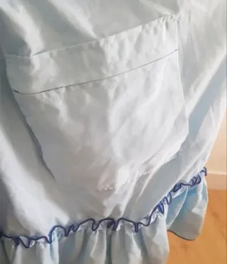 Vestido Flamenca T42 Azul/Morado