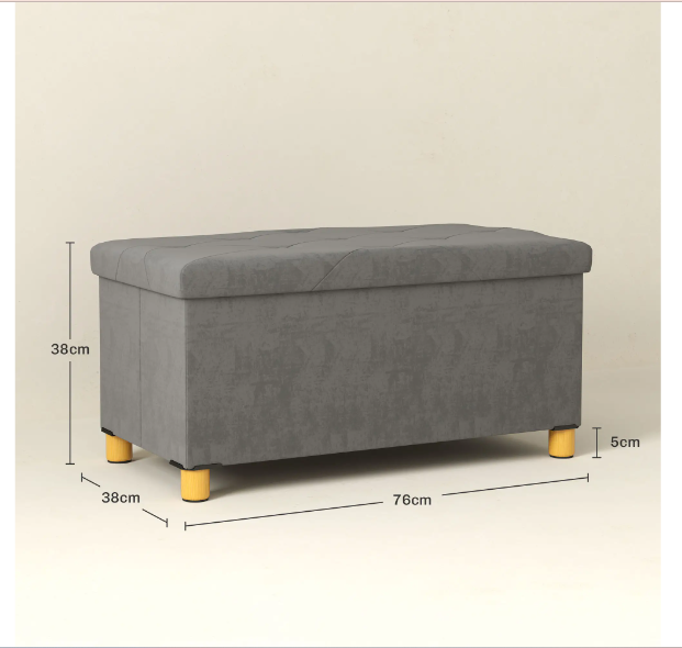 Banco de almacenaje HOMCOM 67L