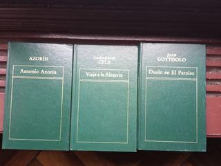 3 libros de literatura española