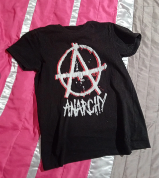 Blusa Punk Anarchy