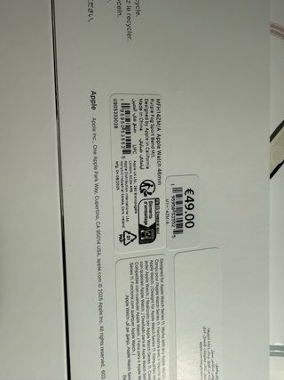 Apple Watch SE3 2025 44mm Correa deportiva M/L GPS