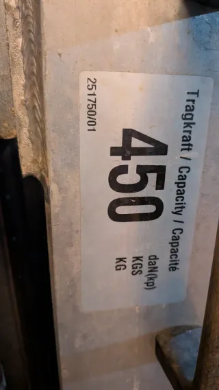 Rampa 450kg Moto/Silla Ruedas