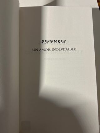 Remember. Un amor inolvidable