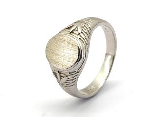 Anillo Sello Plata 925