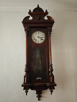 Reloj de Pared Antiguo Siglo XIX-XX. Moritz